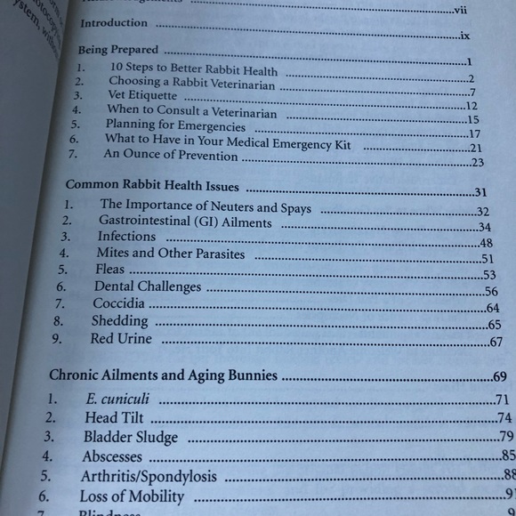 Rabbit Health Book - Picture 3 of 3